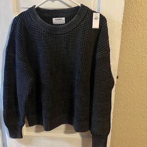 Old Navy Charcoal Women's Crew Neck Sweater